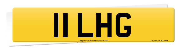 Registration number 11 LHG